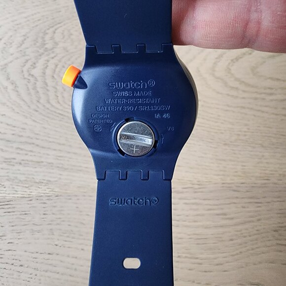 Swatch Big Bold Watch in Futuristic Blue - Picture 13 of 15
